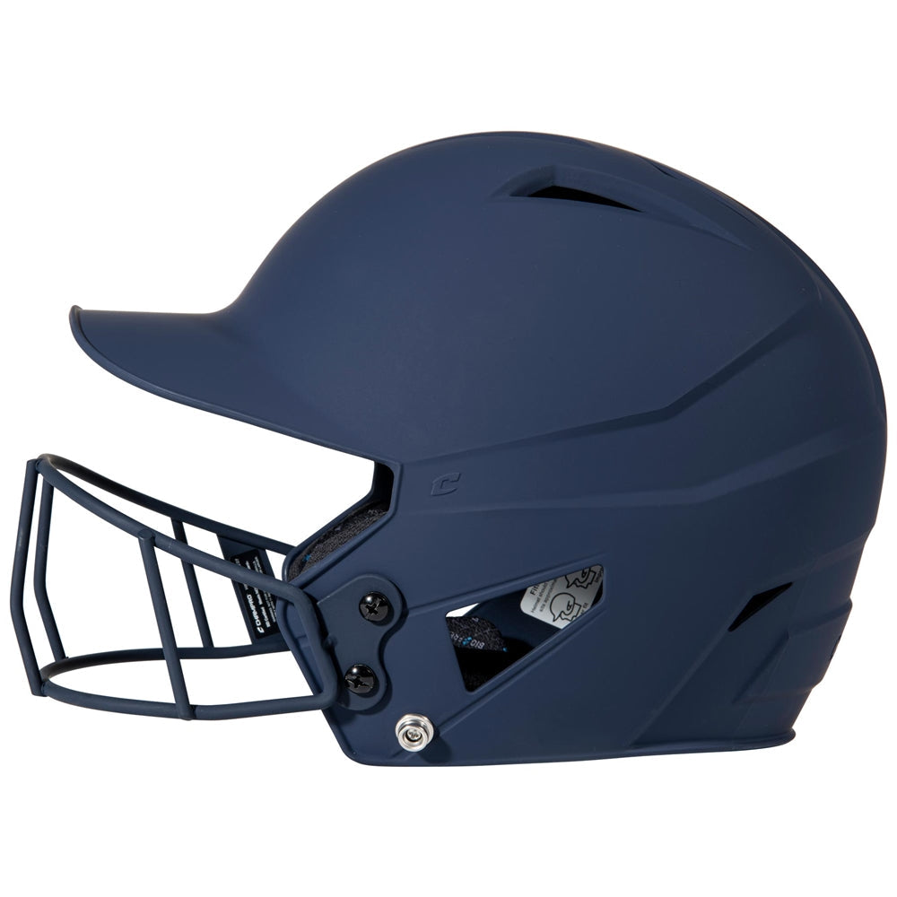 CHAMPRO FASTPITCH HX MATTE SOFTBALL HELMET WITH FACE MASK