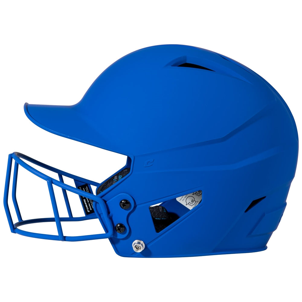 CHAMPRO FASTPITCH HX MATTE SOFTBALL HELMET WITH FACE MASK