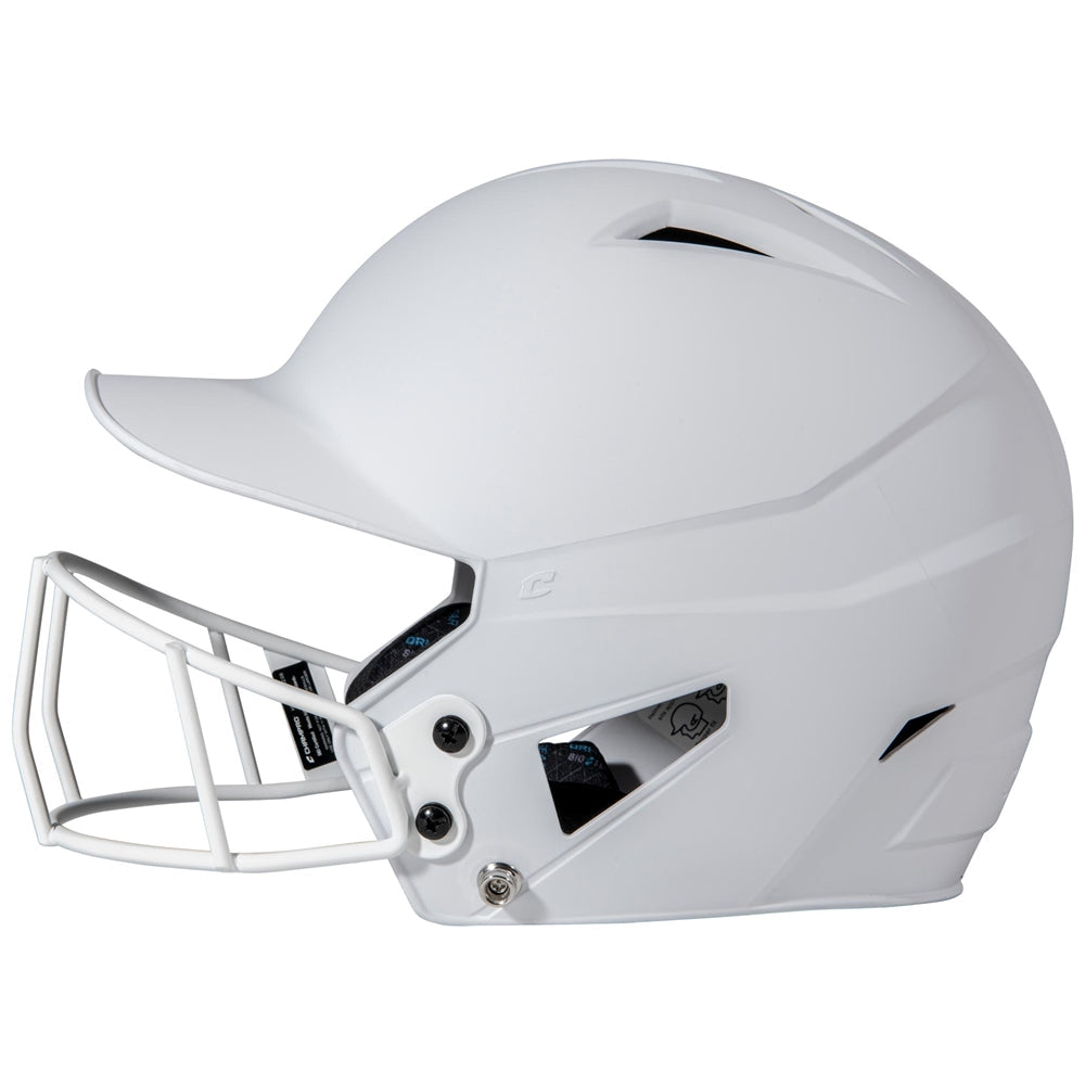 CHAMPRO FASTPITCH HX MATTE SOFTBALL HELMET WITH FACE MASK