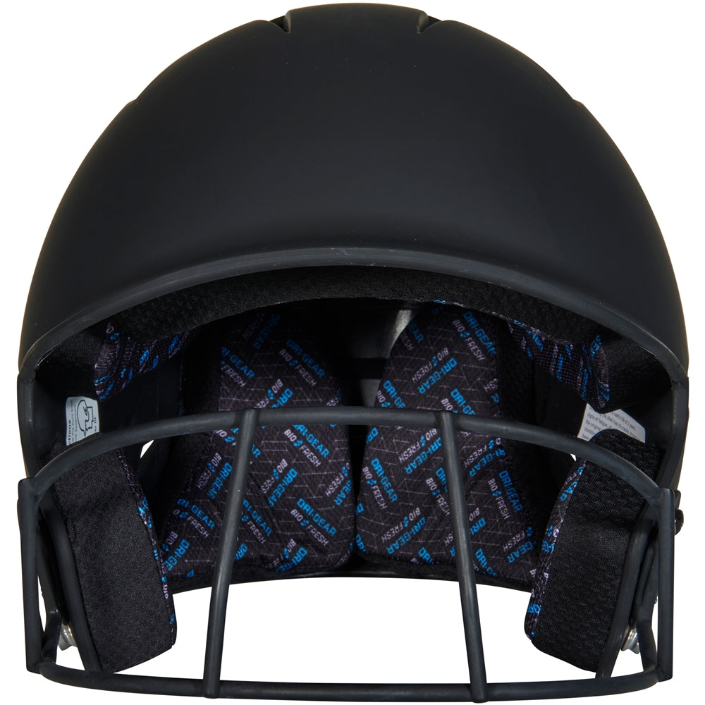 CHAMPRO FASTPITCH HX MATTE SOFTBALL HELMET WITH FACE MASK