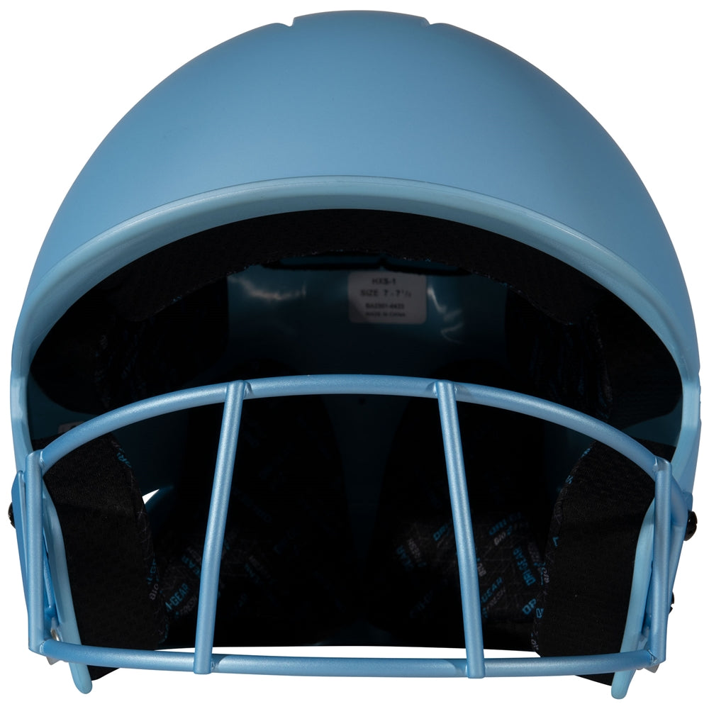 CHAMPRO FASTPITCH HX MATTE SOFTBALL HELMET WITH FACE MASK