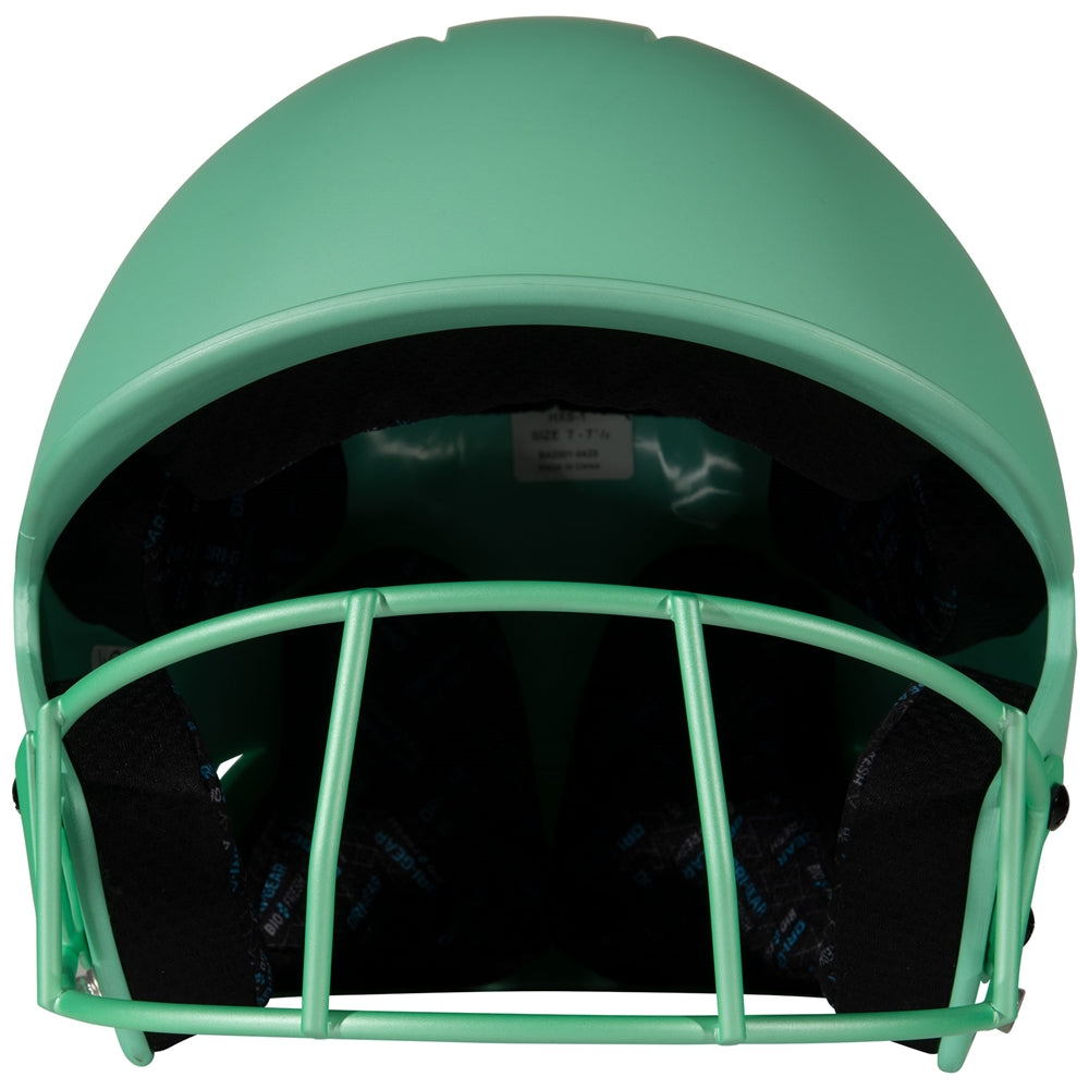 CHAMPRO FASTPITCH HX MATTE SOFTBALL HELMET WITH FACE MASK