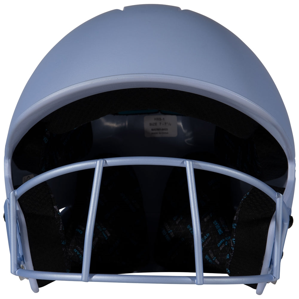 CHAMPRO FASTPITCH HX MATTE SOFTBALL HELMET WITH FACE MASK