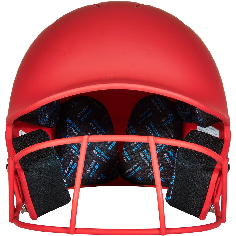 CHAMPRO FASTPITCH HX MATTE SOFTBALL HELMET WITH FACE MASK