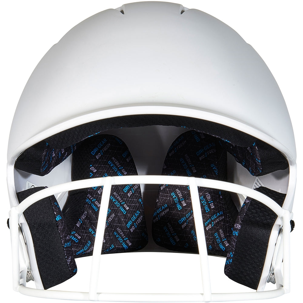 CHAMPRO FASTPITCH HX MATTE SOFTBALL HELMET WITH FACE MASK