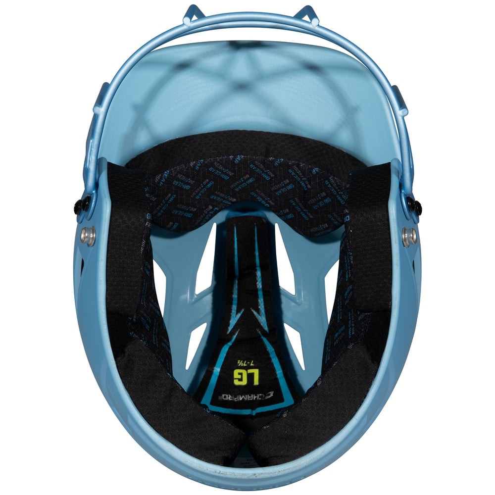 CHAMPRO FASTPITCH HX MATTE SOFTBALL HELMET WITH FACE MASK