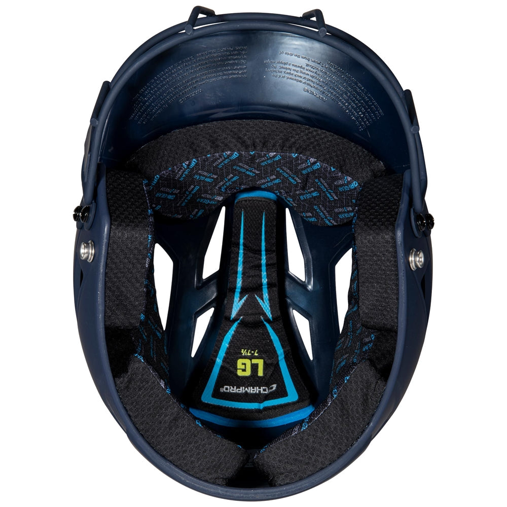 CHAMPRO FASTPITCH HX MATTE SOFTBALL HELMET WITH FACE MASK