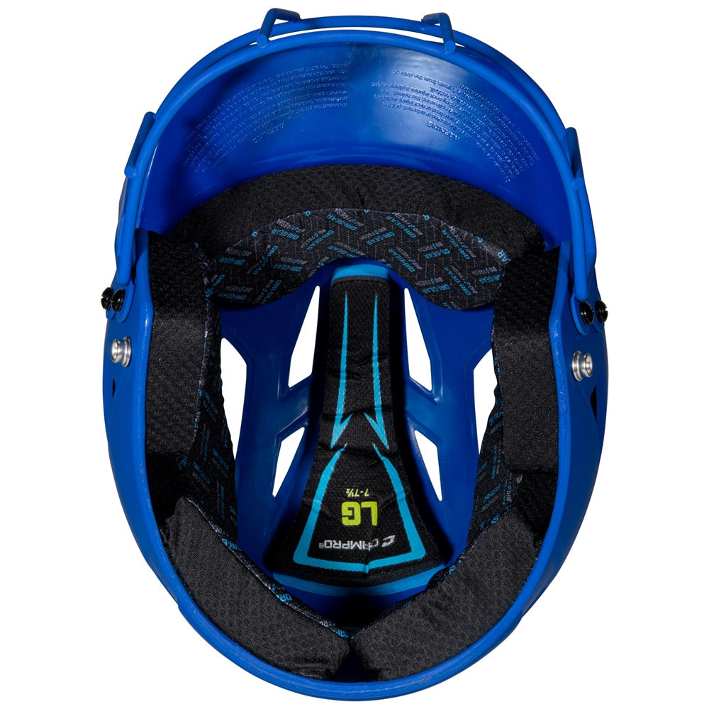 CHAMPRO FASTPITCH HX MATTE SOFTBALL HELMET WITH FACE MASK