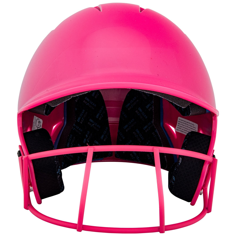CHAMPRO FASTPITCH UNCOATED HX SOFTBALL HELMET WITH MASK