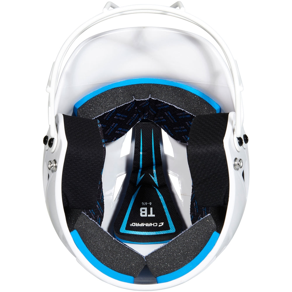CHAMPRO FASTPITCH UNCOATED HX SOFTBALL HELMET WITH MASK