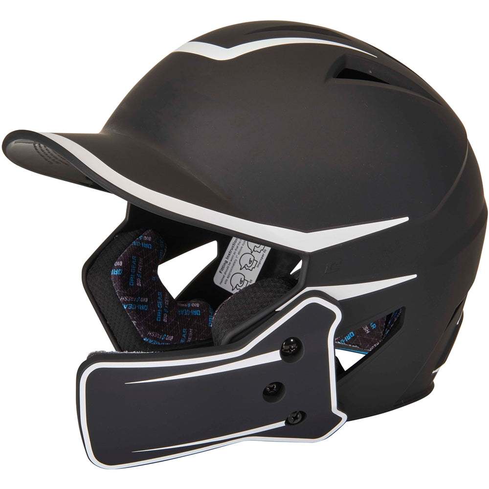 CHAMPRO BASEBALL HX LEGEND PLUS 2-TONE BSBLL HELMET WITH FLAP