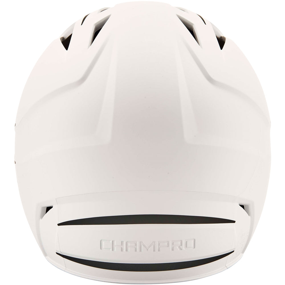 CHAMPRO BASEBALL HX LEGEND PLUS 2-TONE BSBLL HELMET WITH FLAP
