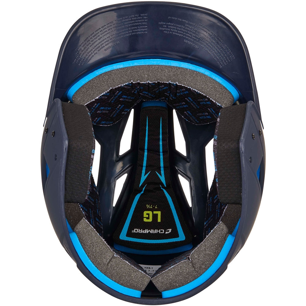 CHAMPRO HX LEGEND MATTE BASEBALL HELMET