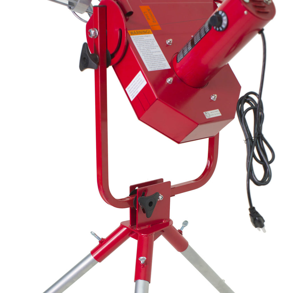 Heater Pro Fastball & Curveball Baseball Pitching Machine with Automatic Ball Feeder