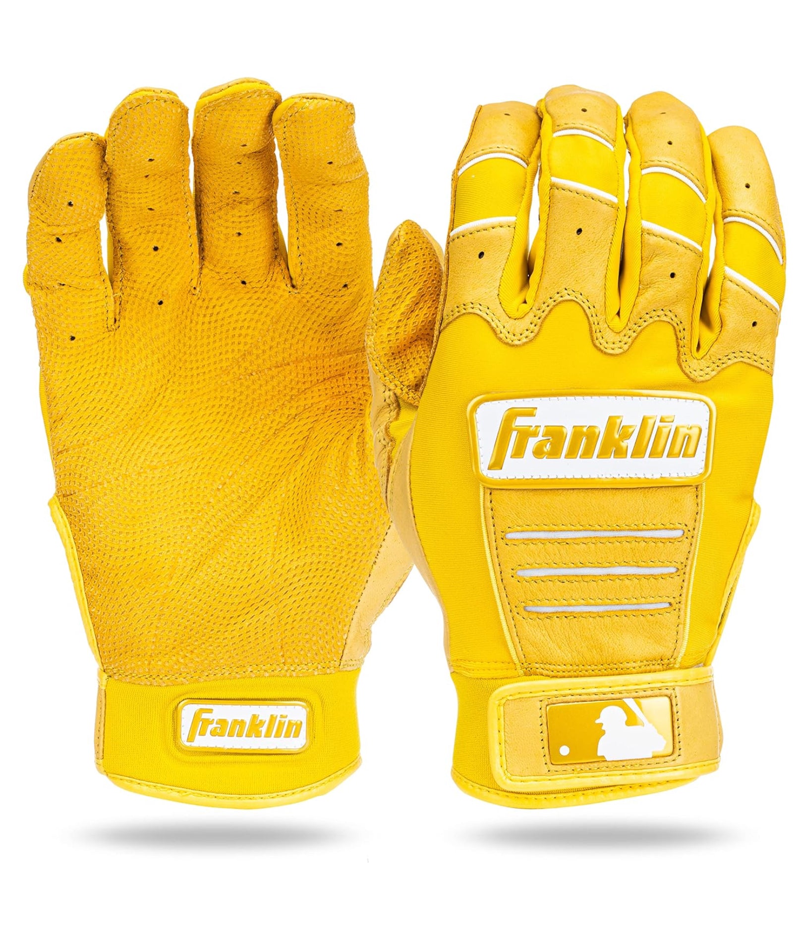 Franklin CFX Pro Men’s Batting Gloves Yellow SZ XL