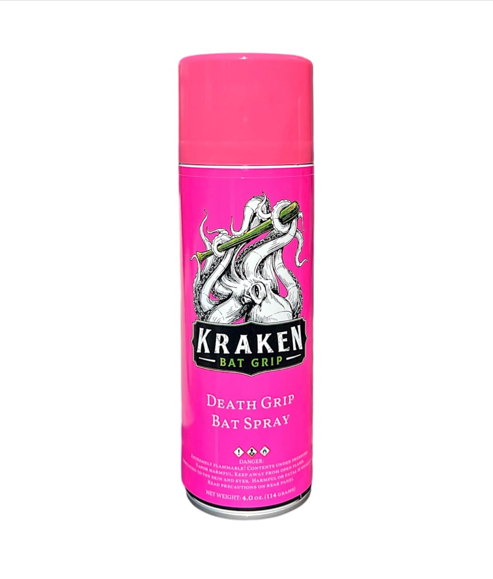 Kraken Death Grip Bat Spray Pink