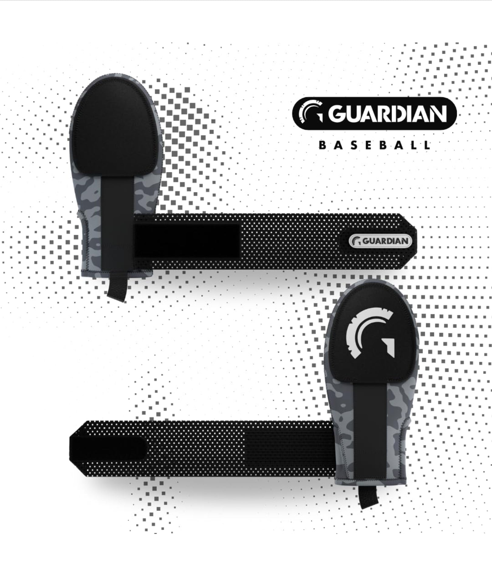 Guardian Baseball Sliding Mitt Black/Camo Adult