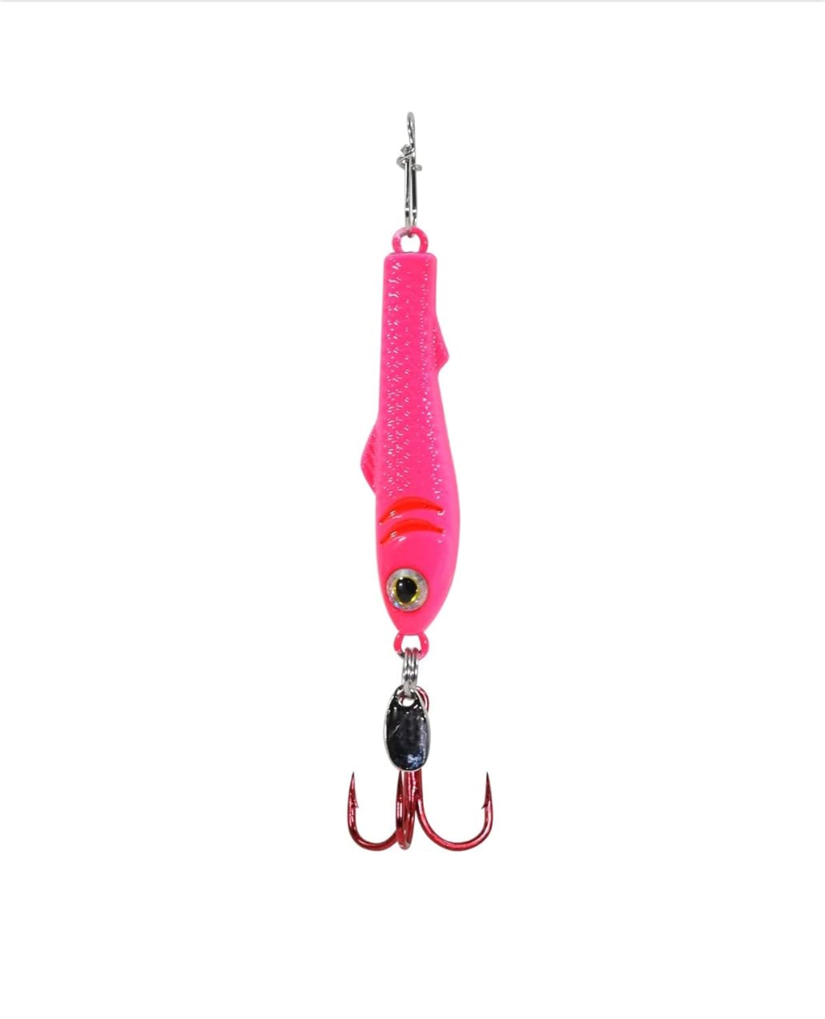 Clam Ice Fishing Jointed Pinhead Pro Red Glow 14