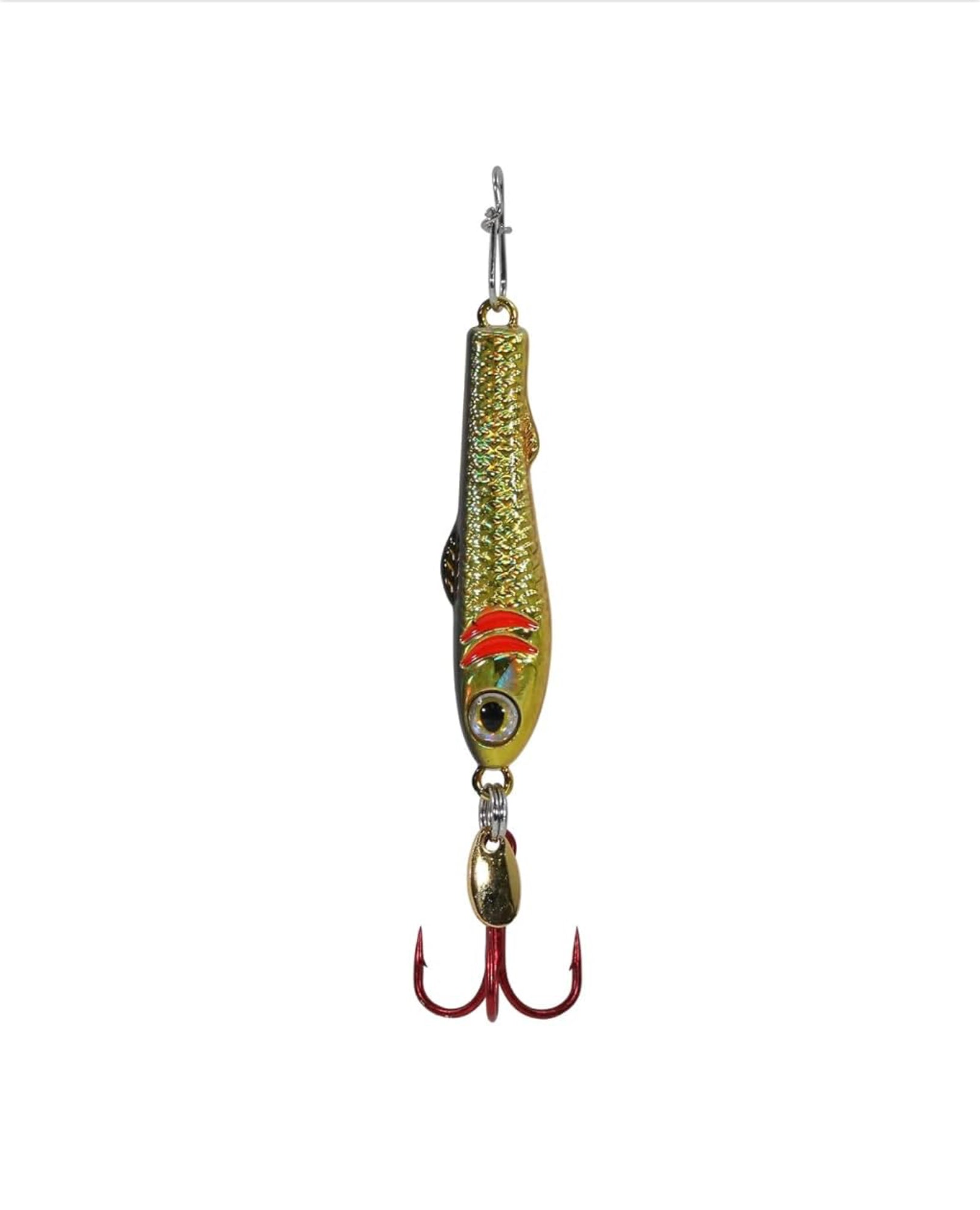 Clam Ice Fishing Jointed Pinhead Pro 16 Gold Holo