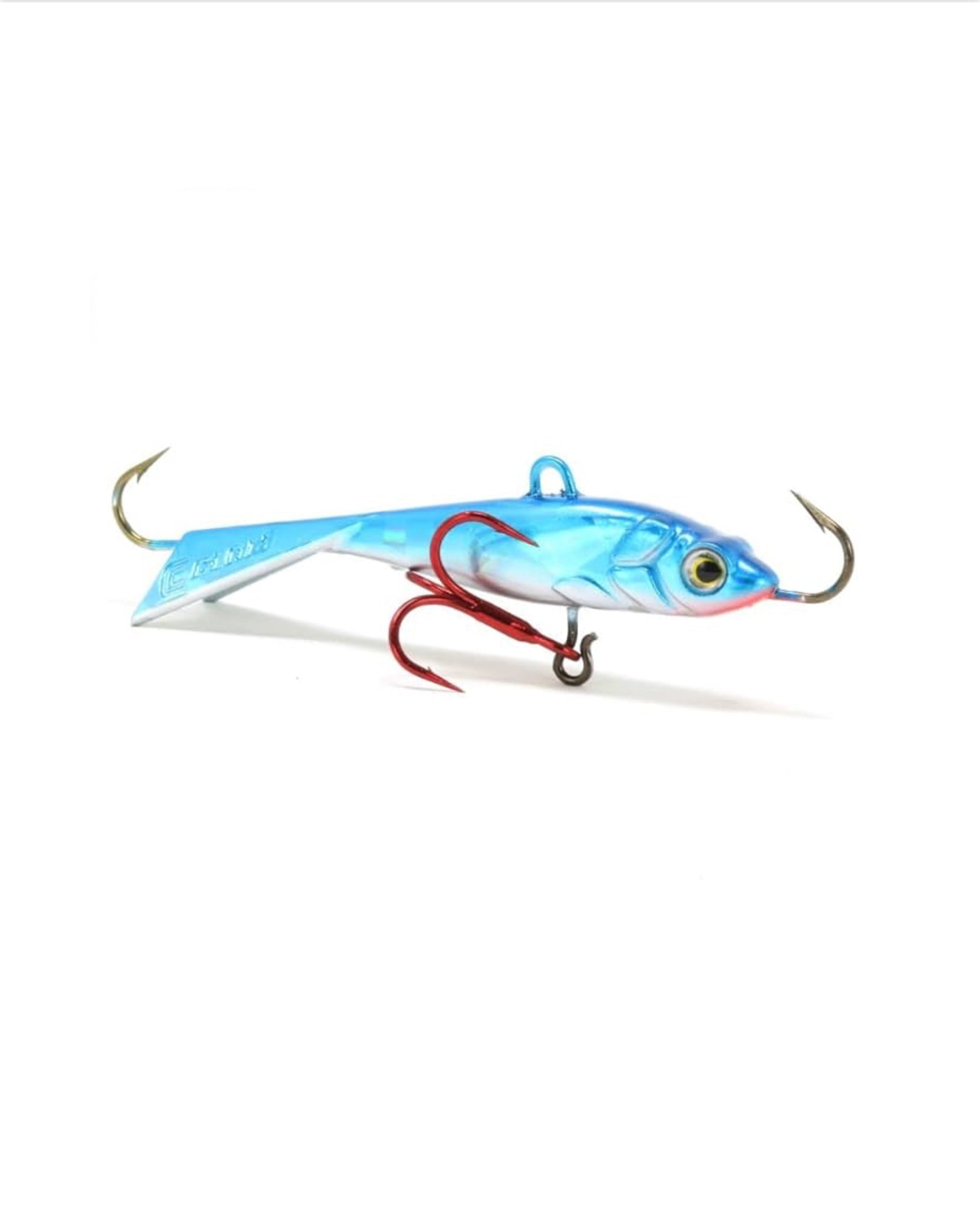 Clam Outdoors Ice Fishing Tikka Mino 16 Blue/Silver Holo