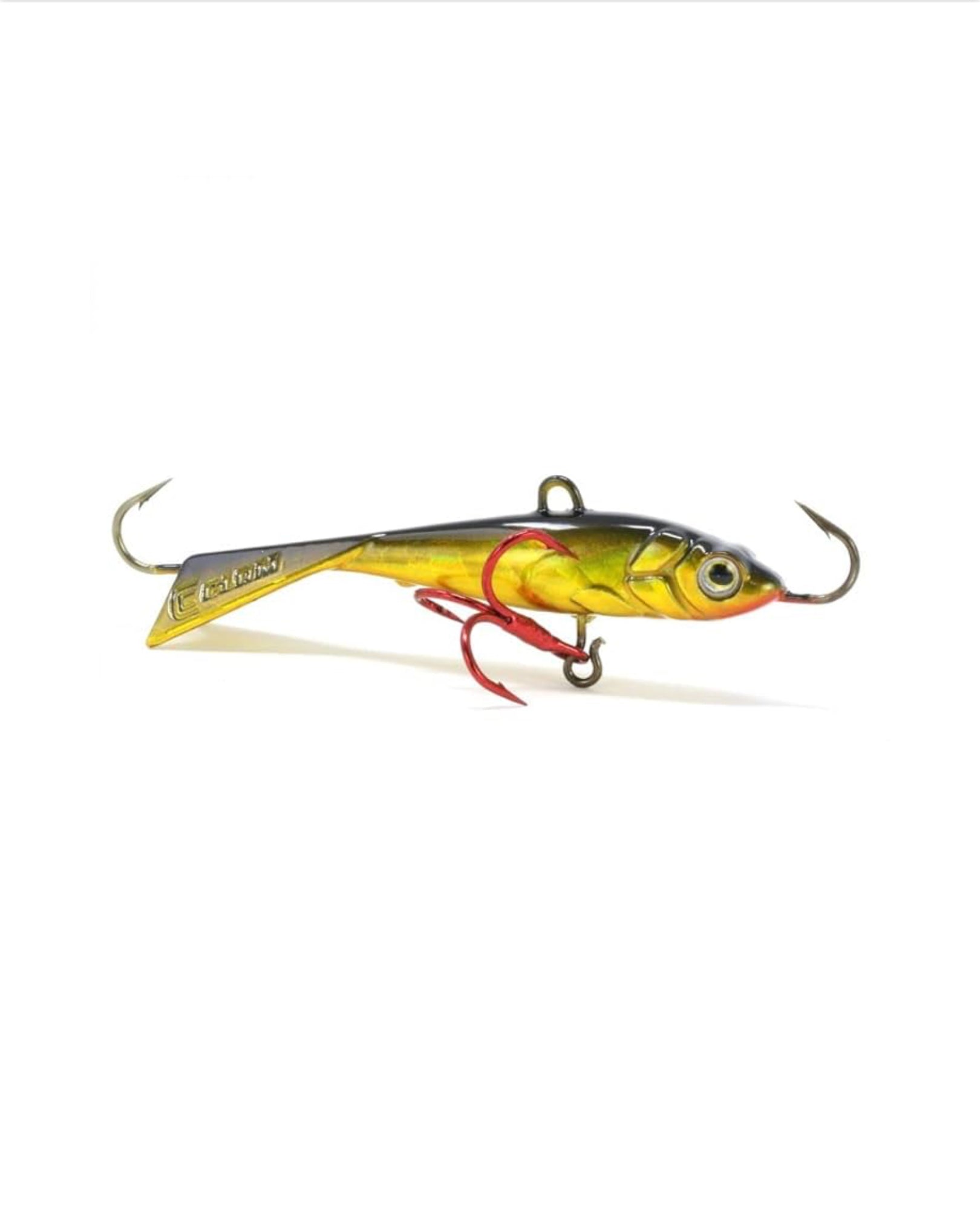 Clam Outdoors Ice Fishing Tikka Mino 16 Gold/Black Holo