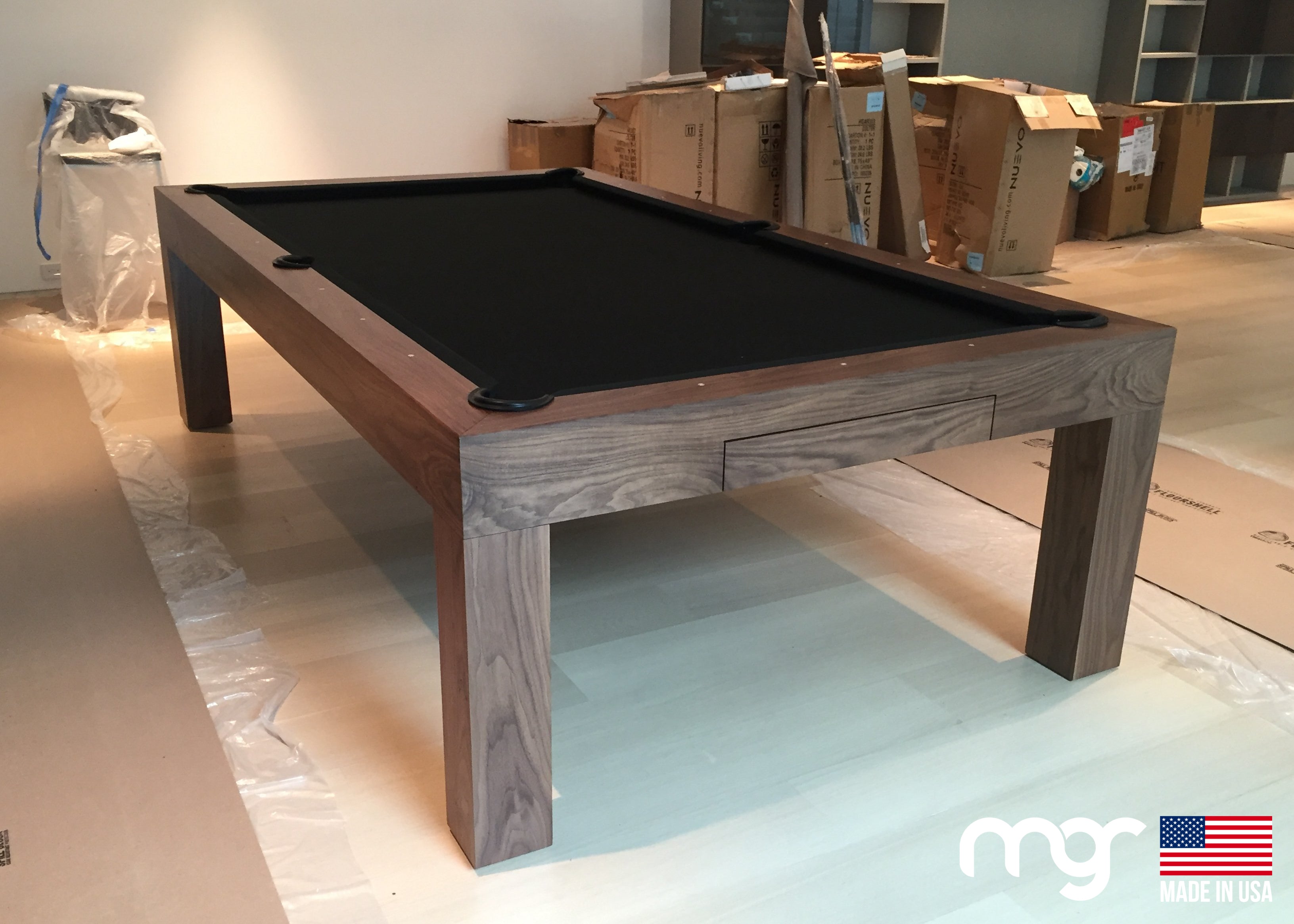 The Modern Raw Solid Walnut