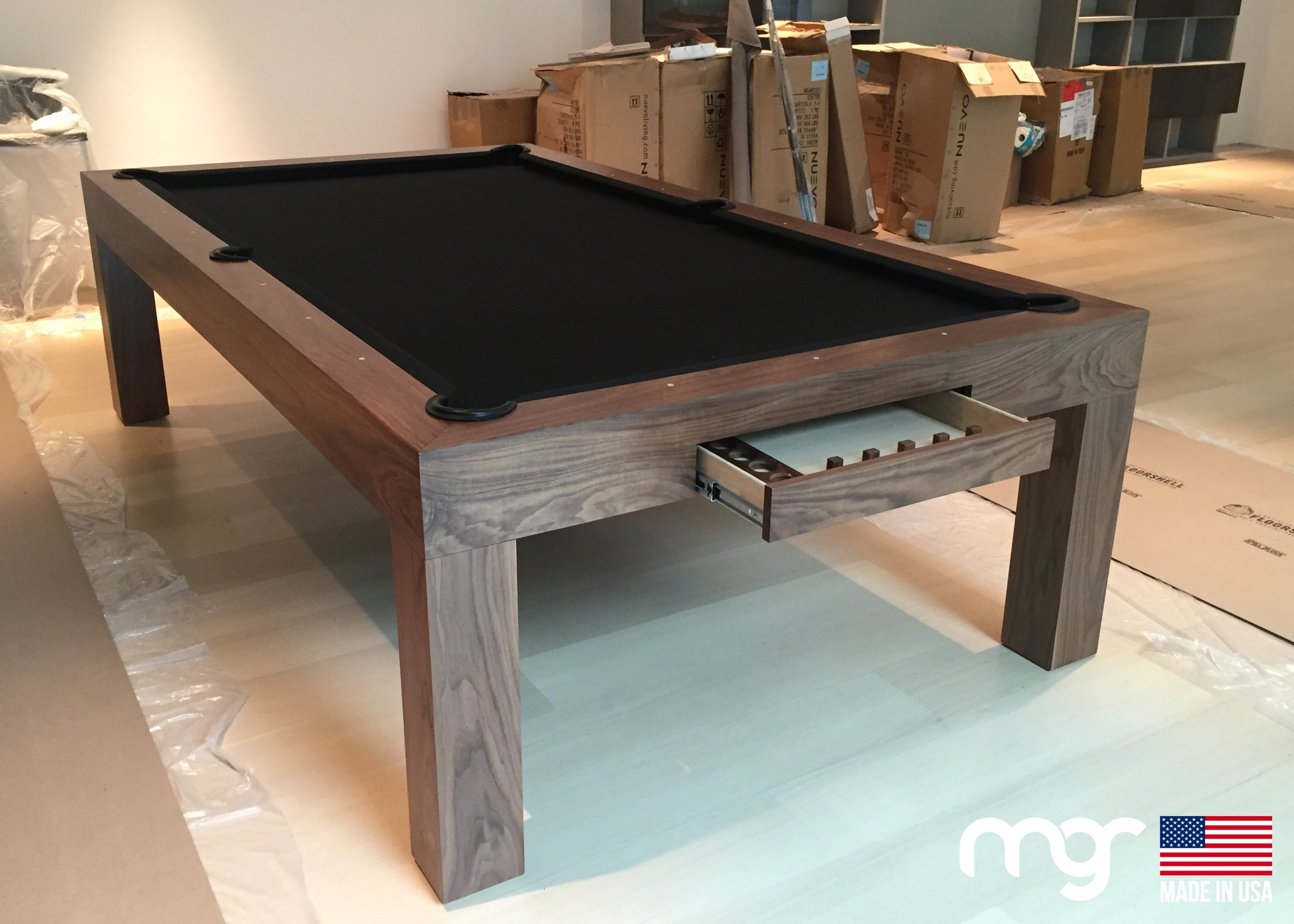 The Modern Raw Solid Walnut