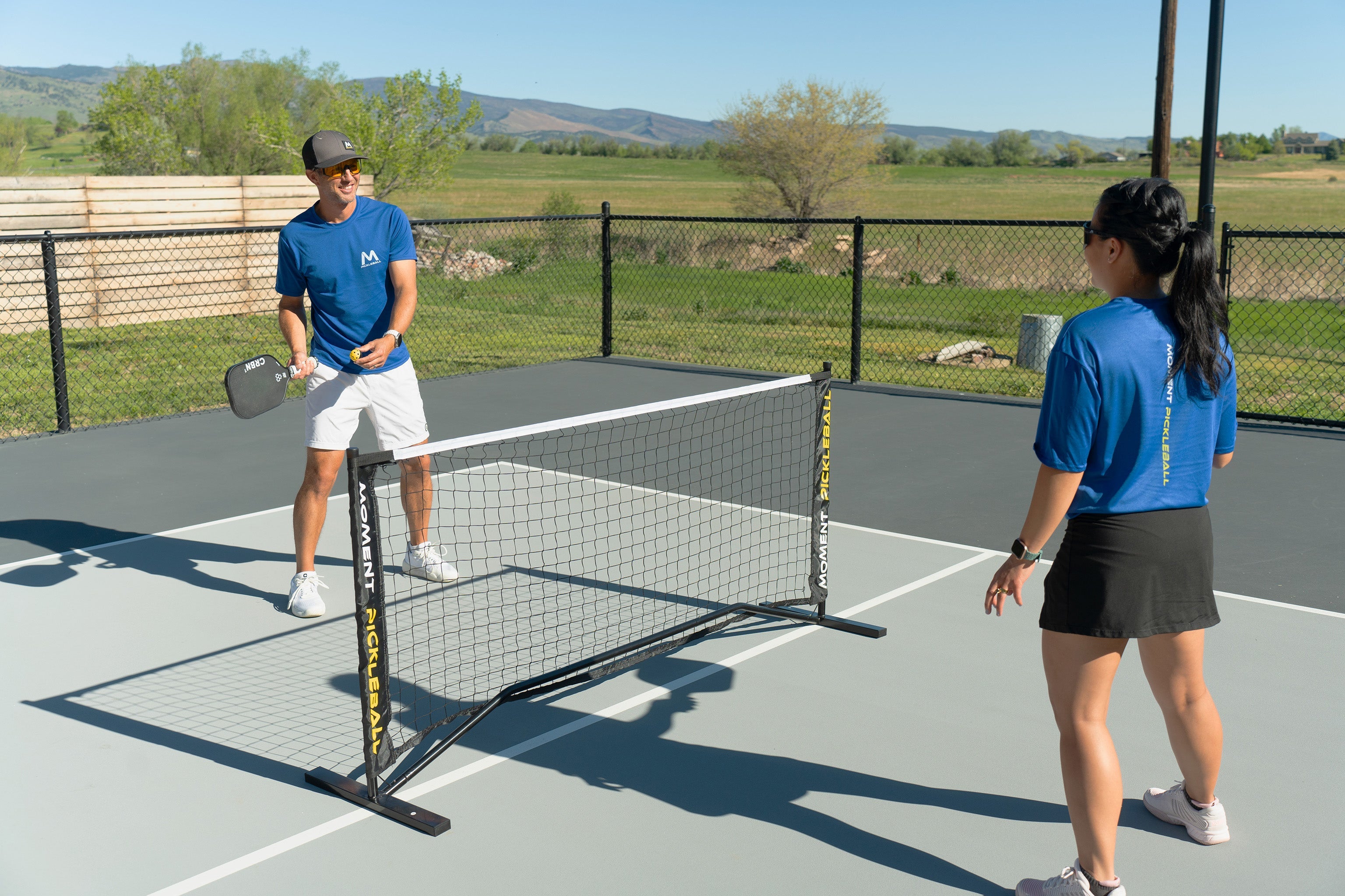 Moment Pickleblasters 2-Color Mini Plastic Indoor/Outdoor Practice Balls for Pickleball Training