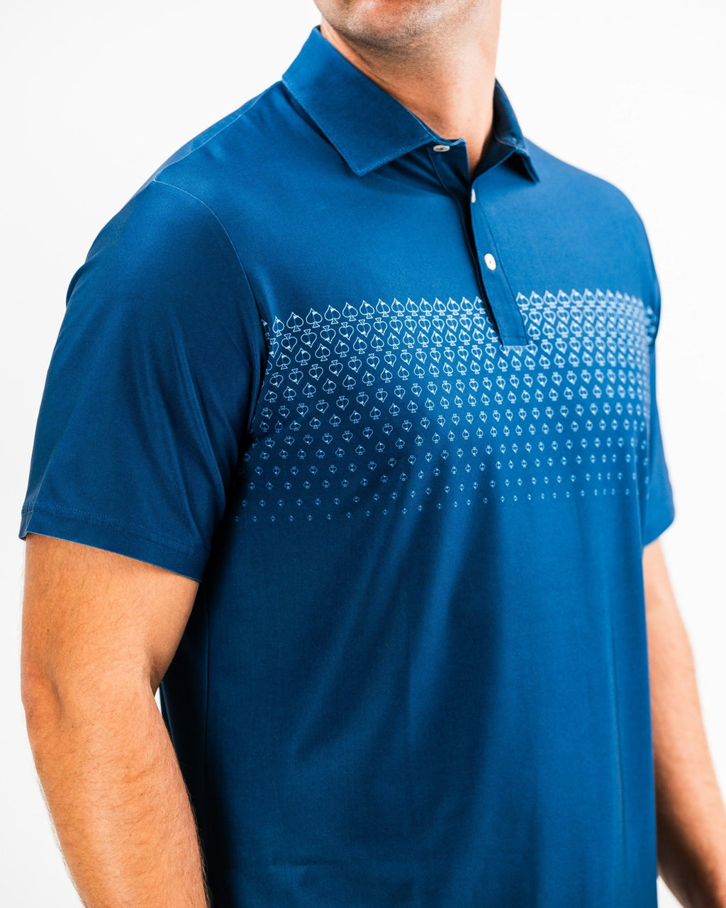 Player Preferred™ Polo - Spade Fade - Navy