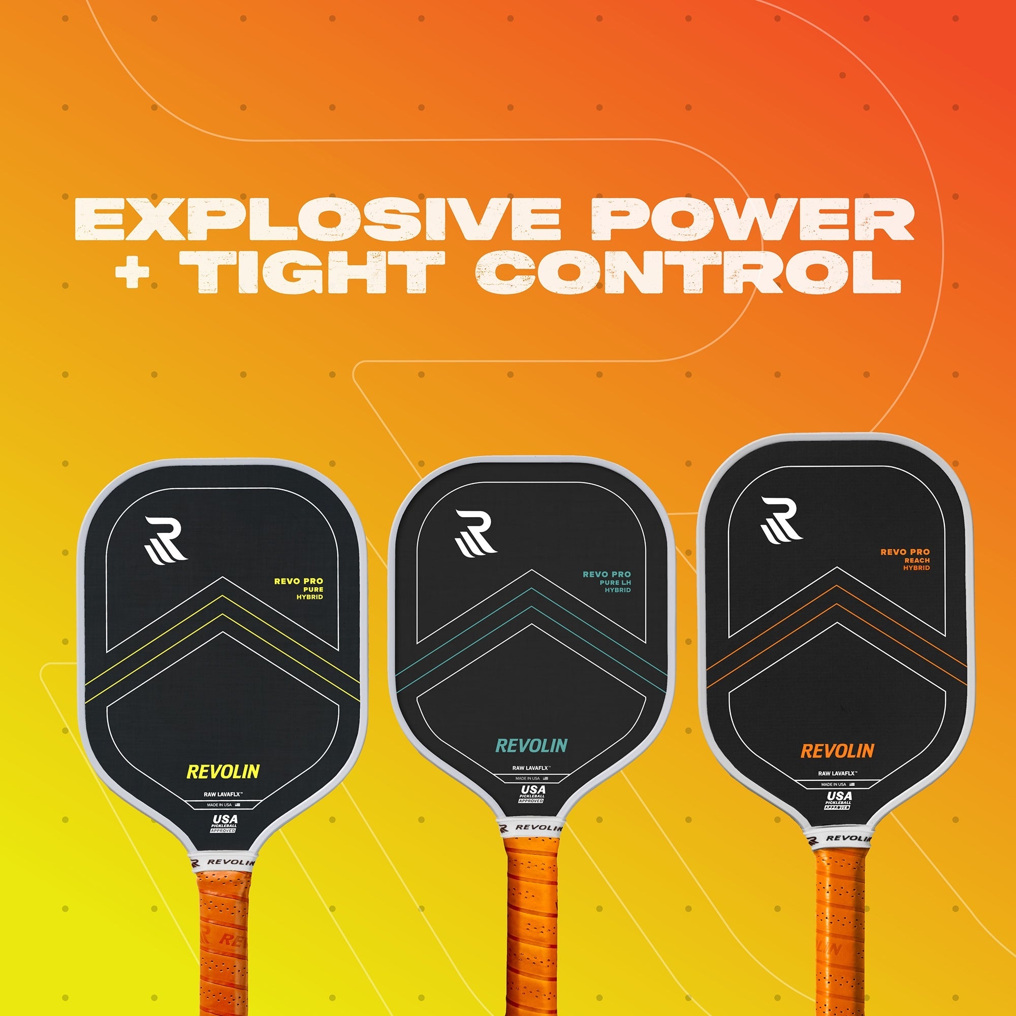 Revo Pro Pure LH Pickleball Paddle