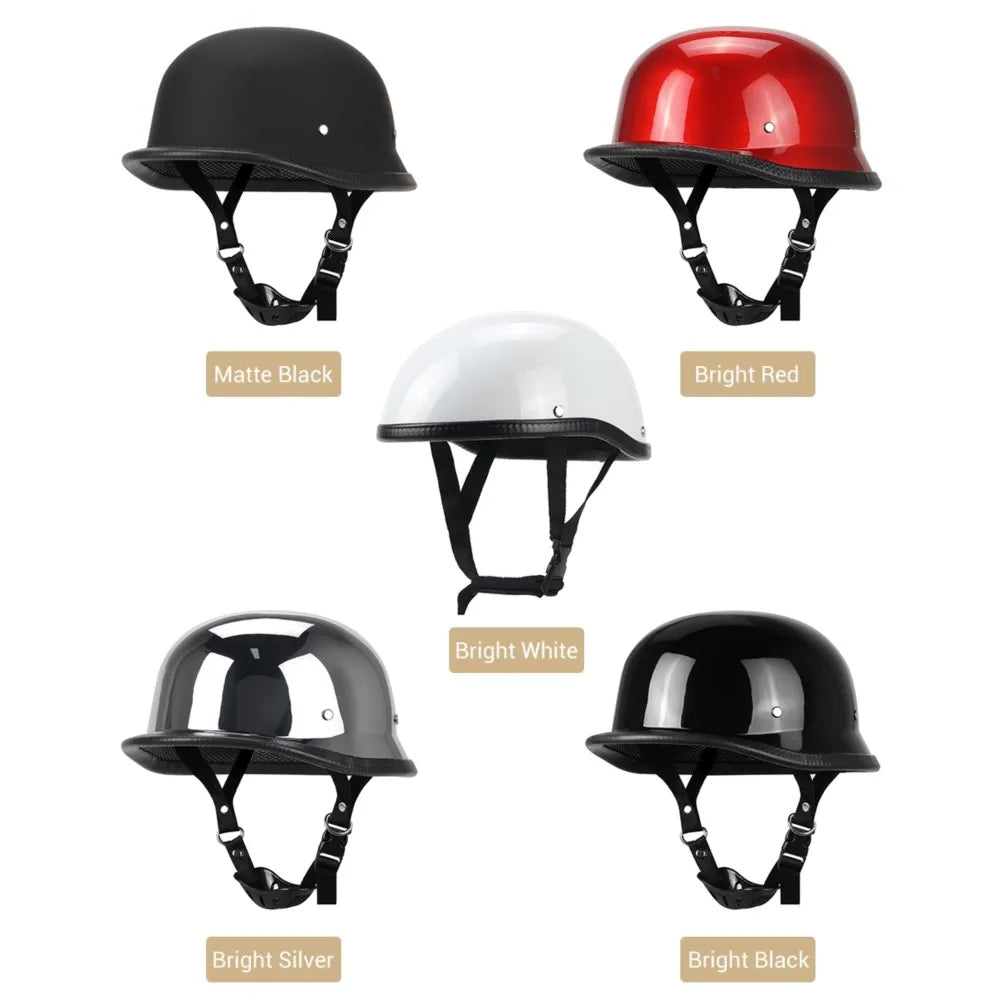 DOT Certification Half Helmet Retro Motorcycle