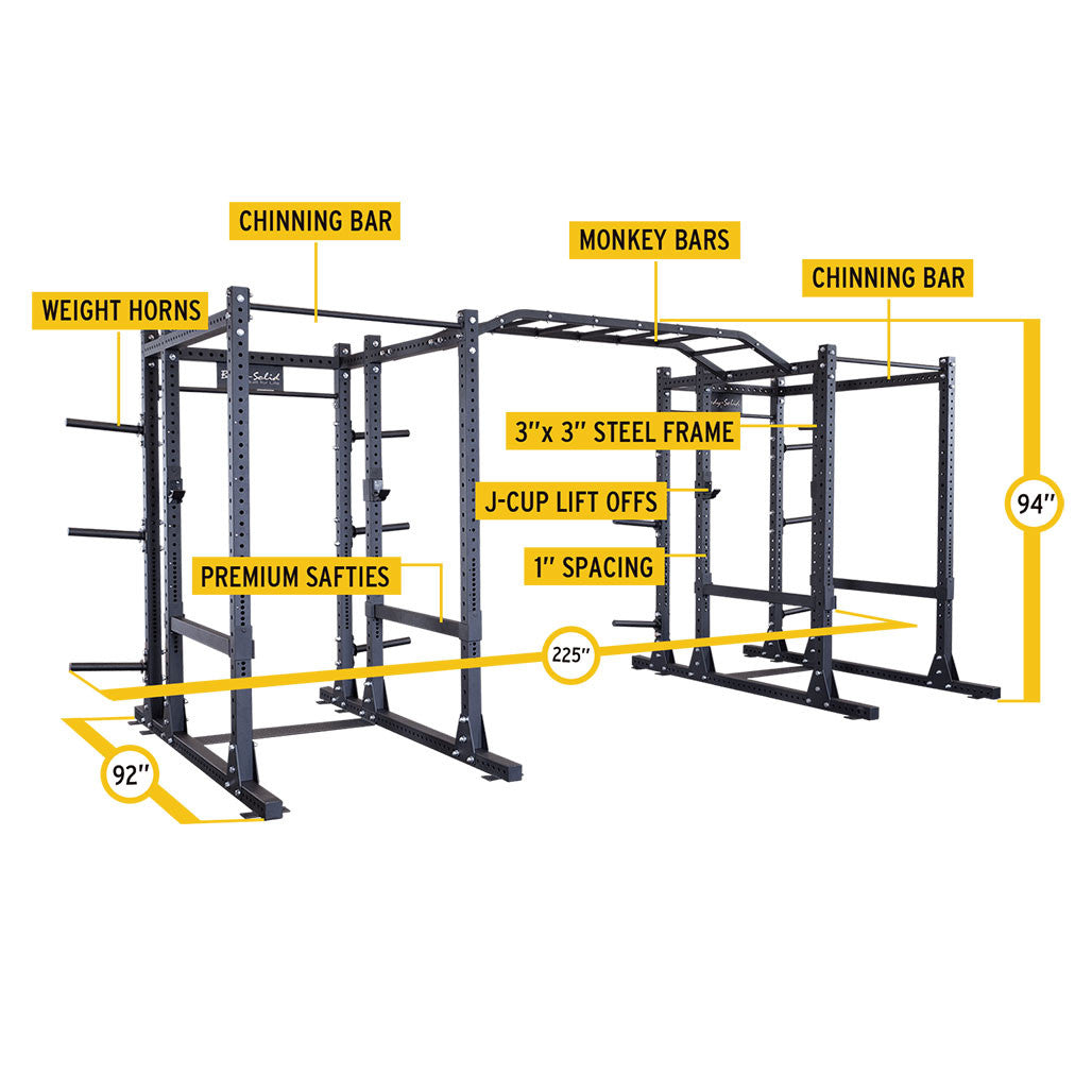 Body-Solid SPR1000 Commercial Power Rack
