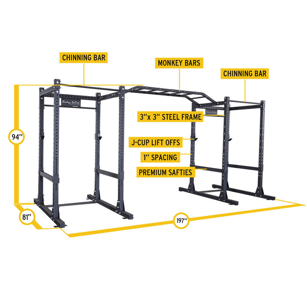 Body-Solid SPR1000 Commercial Power Rack