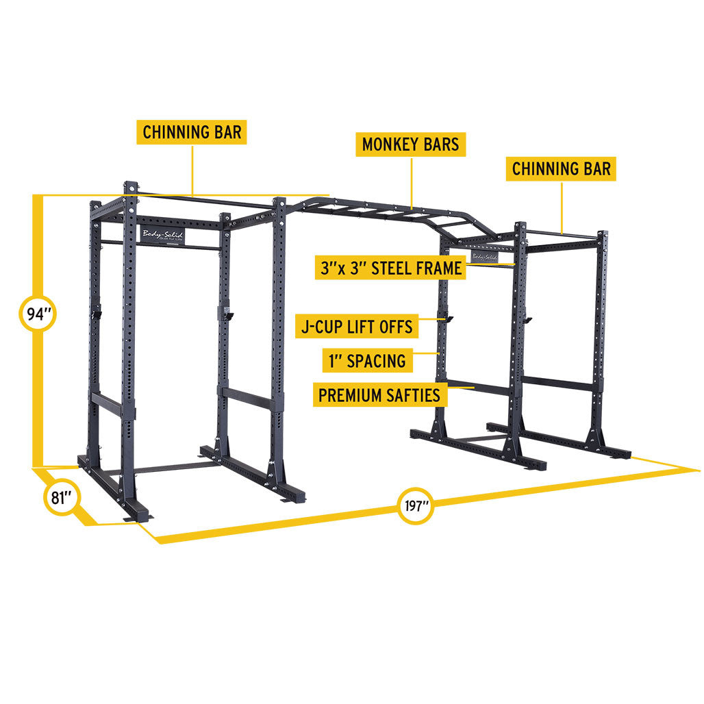 Body-Solid SPR1000 Commercial Power Rack