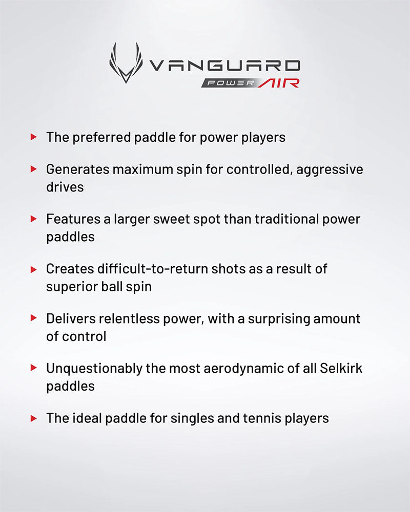 Selkirk Vanguard Power Air Epic Midweight Pickleball Paddle