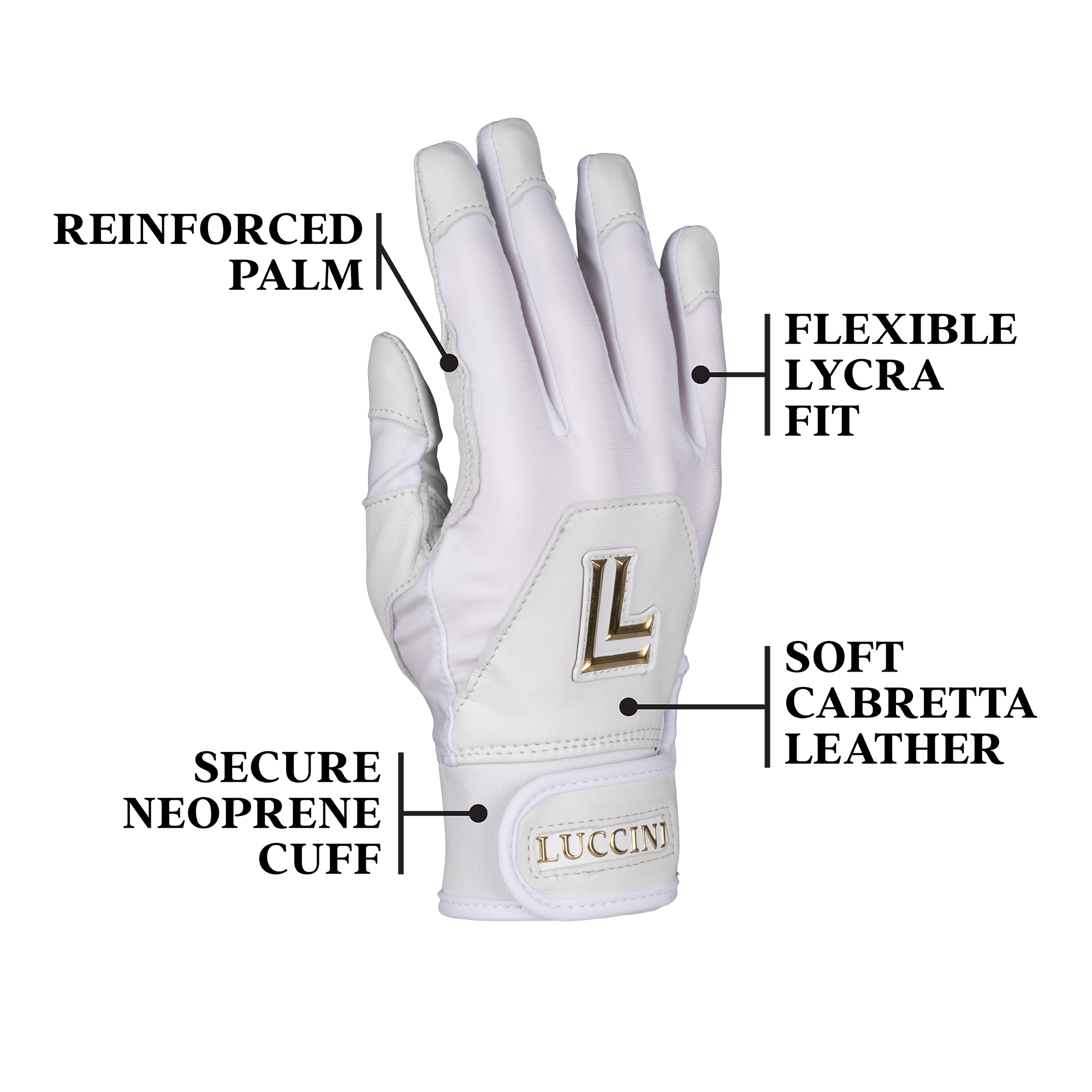 Softball Series – White/White