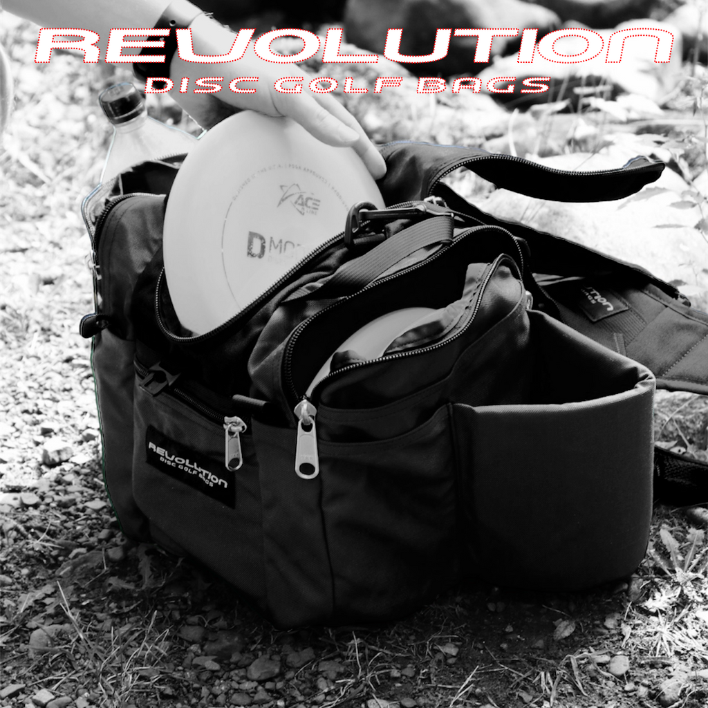 Revolution Mini Deluxe V3 Disc Golf Bag - Onyx