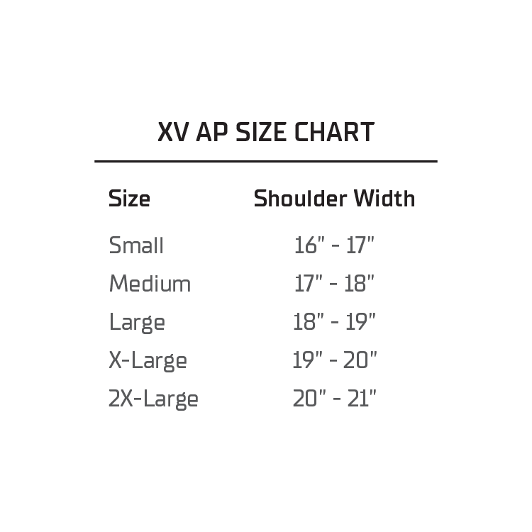 XV All-Purpose Shoulder Pads - AIR