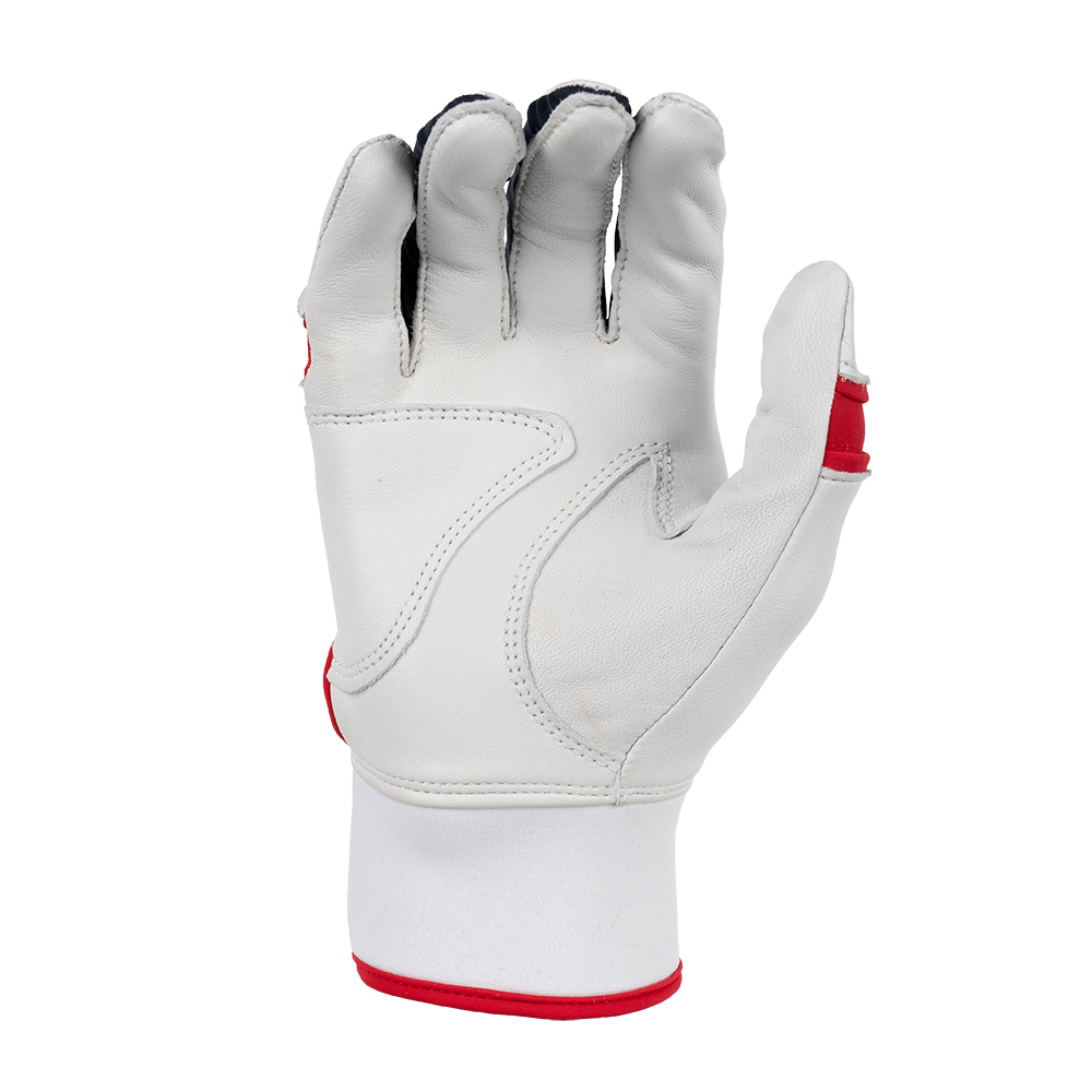 Batting Gloves - Americana Series - White/Red/Navy