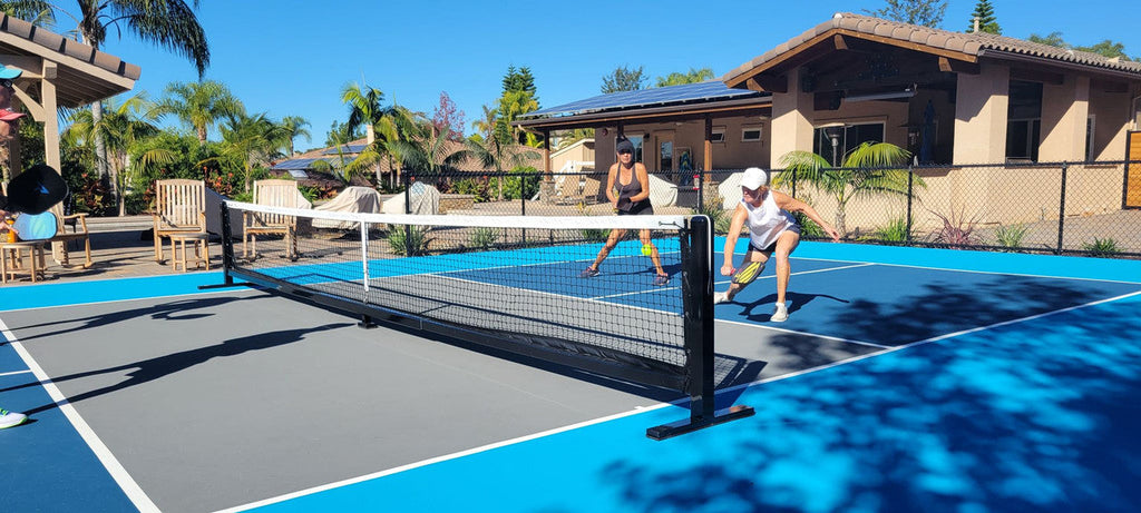 C&D Flat Based Championship Portable Pickleball Net