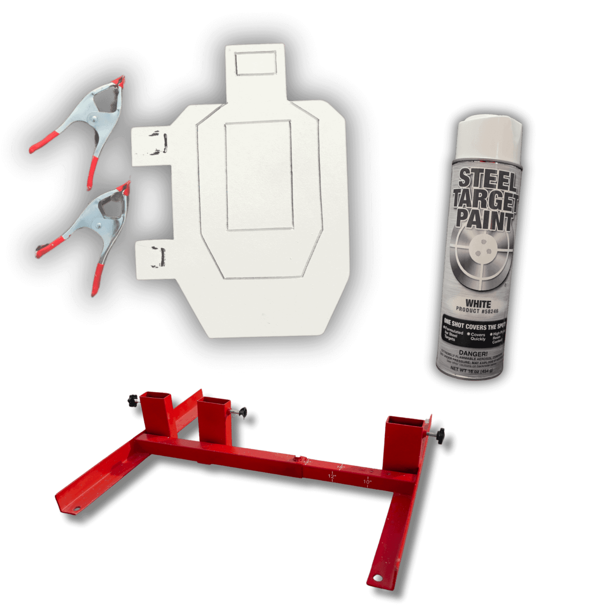 Half Size Infinity Target, Stand & Paint Bundle