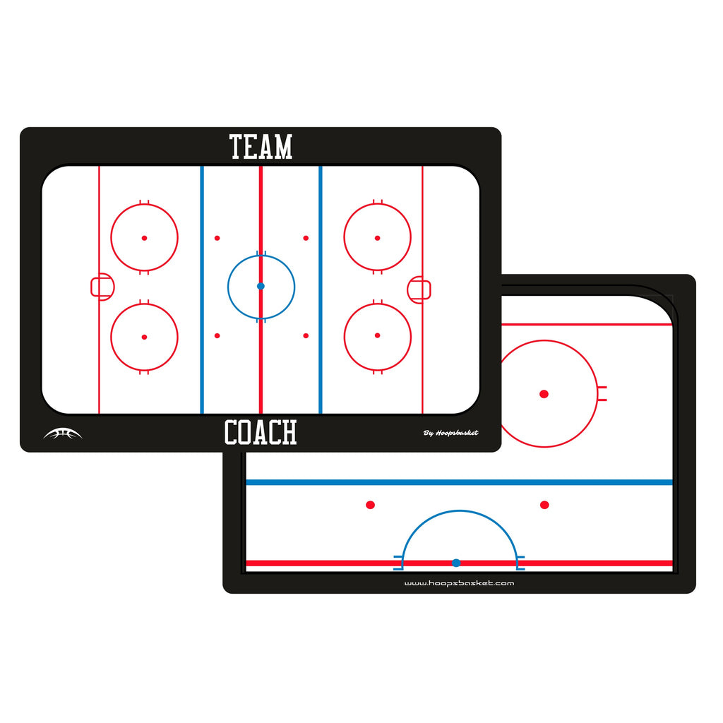 Custom Ice Hockey Magnetic Coaching Board 15.7'' x 10.6'' / 40 x 27 cm