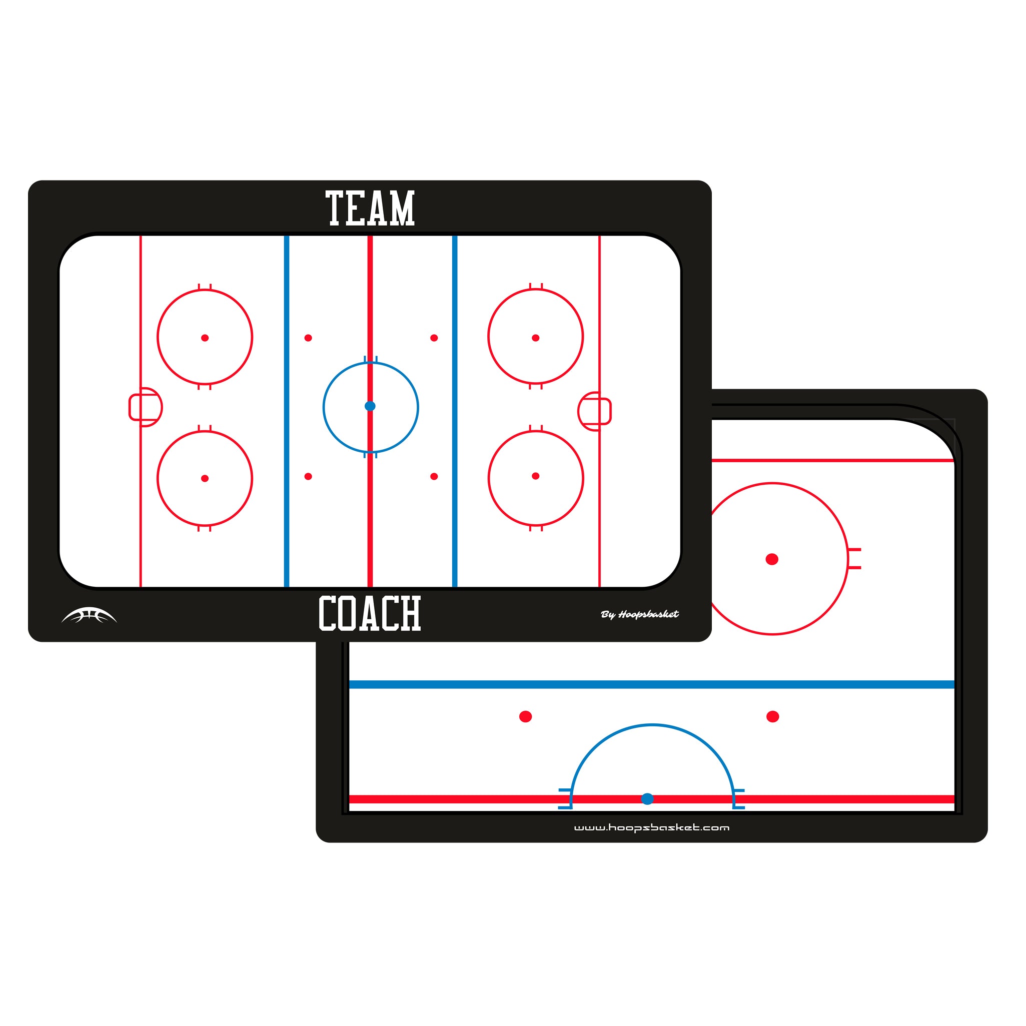 Custom Ice Hockey Magnetic Coaching Board 15.7'' x 10.6'' / 40 x 27 cm