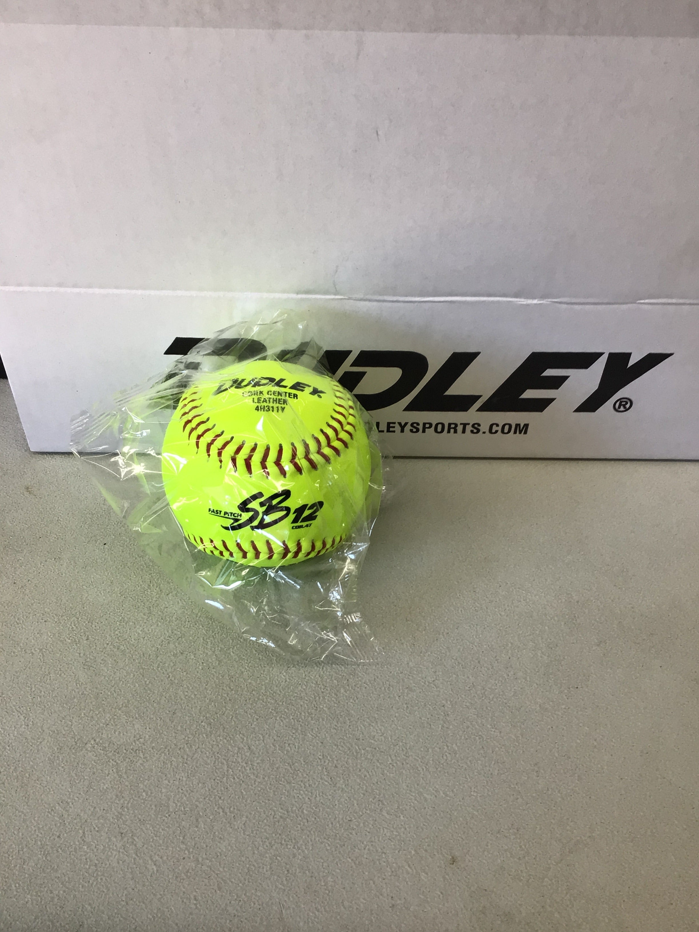 1 dozen 12” Dudley SB12 NFHS Women’s Fastpitch Softballs