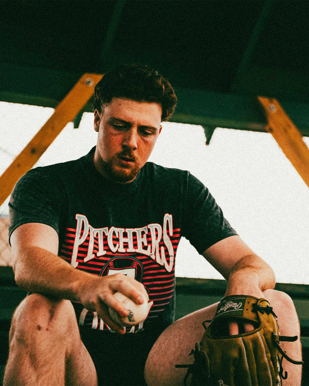 Pitchers Only Vintage Acid Wash Tee