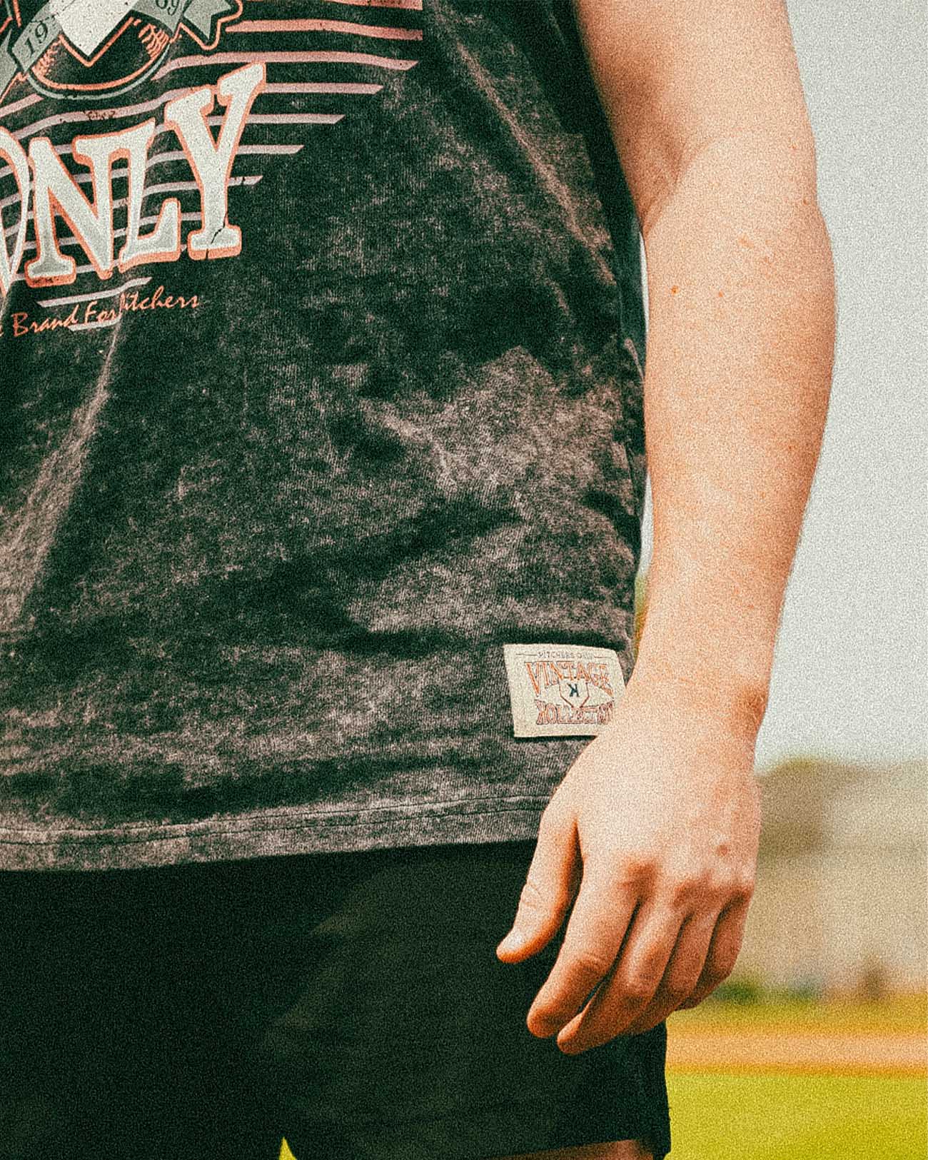 Pitchers Only Vintage Acid Wash Tee