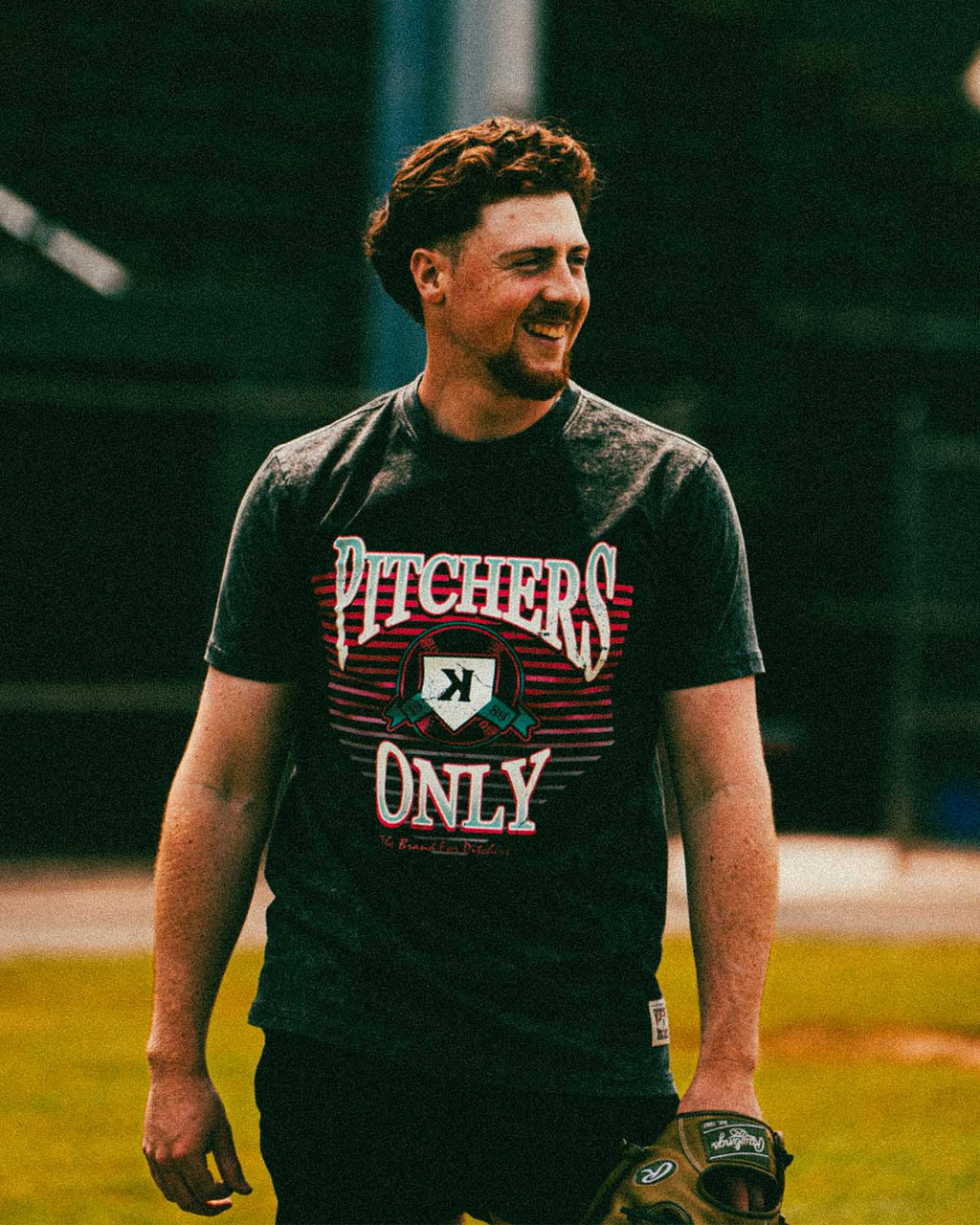Pitchers Only Vintage Acid Wash Tee