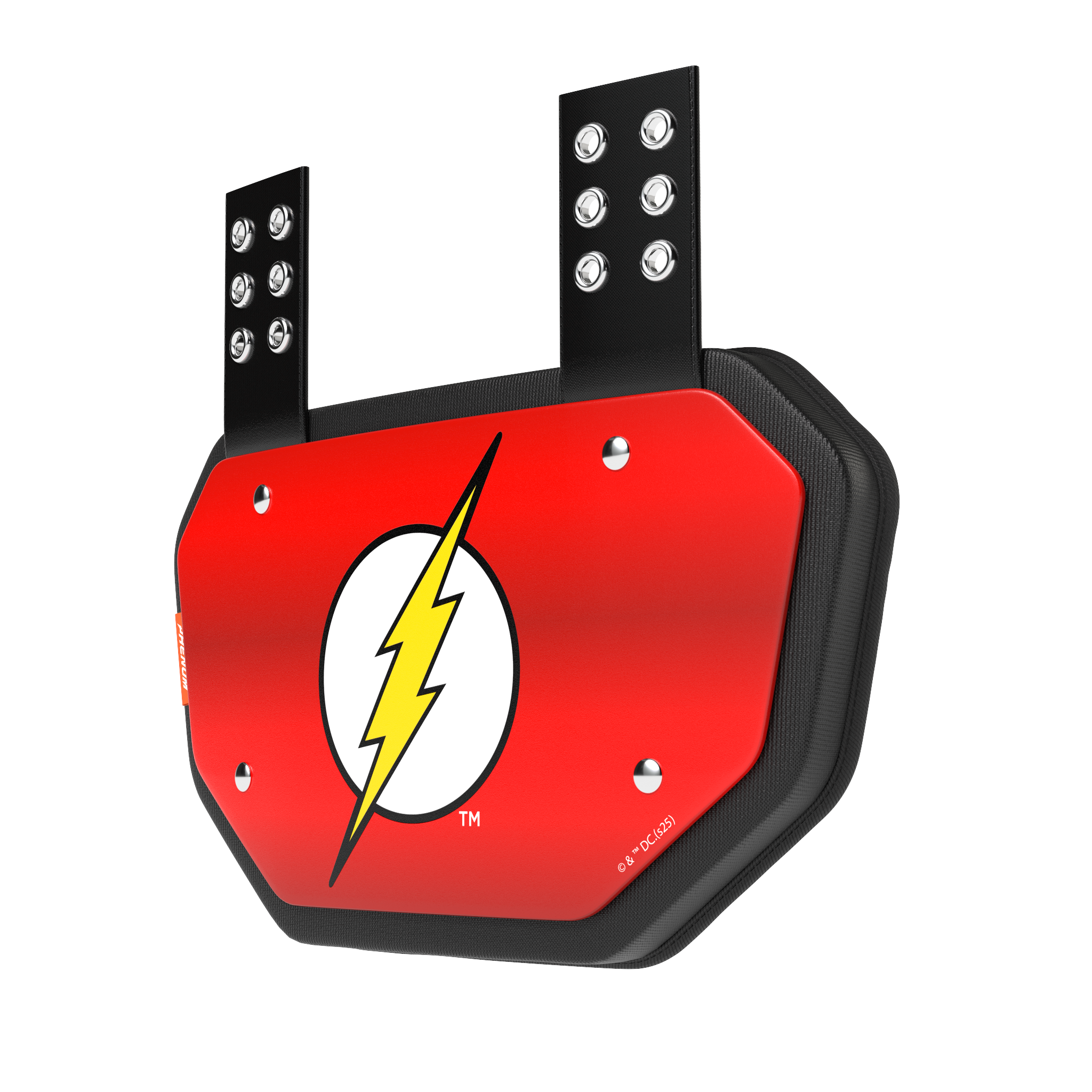 Phenom Elite Football Back Plate - The Flash
