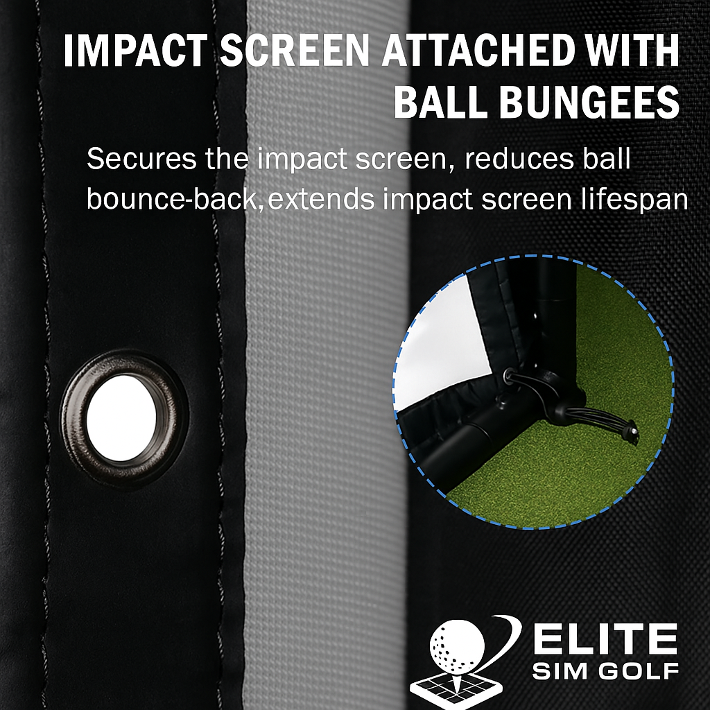 Birdie 10 Golf Simulator Enclosure by Elite Sim Golf