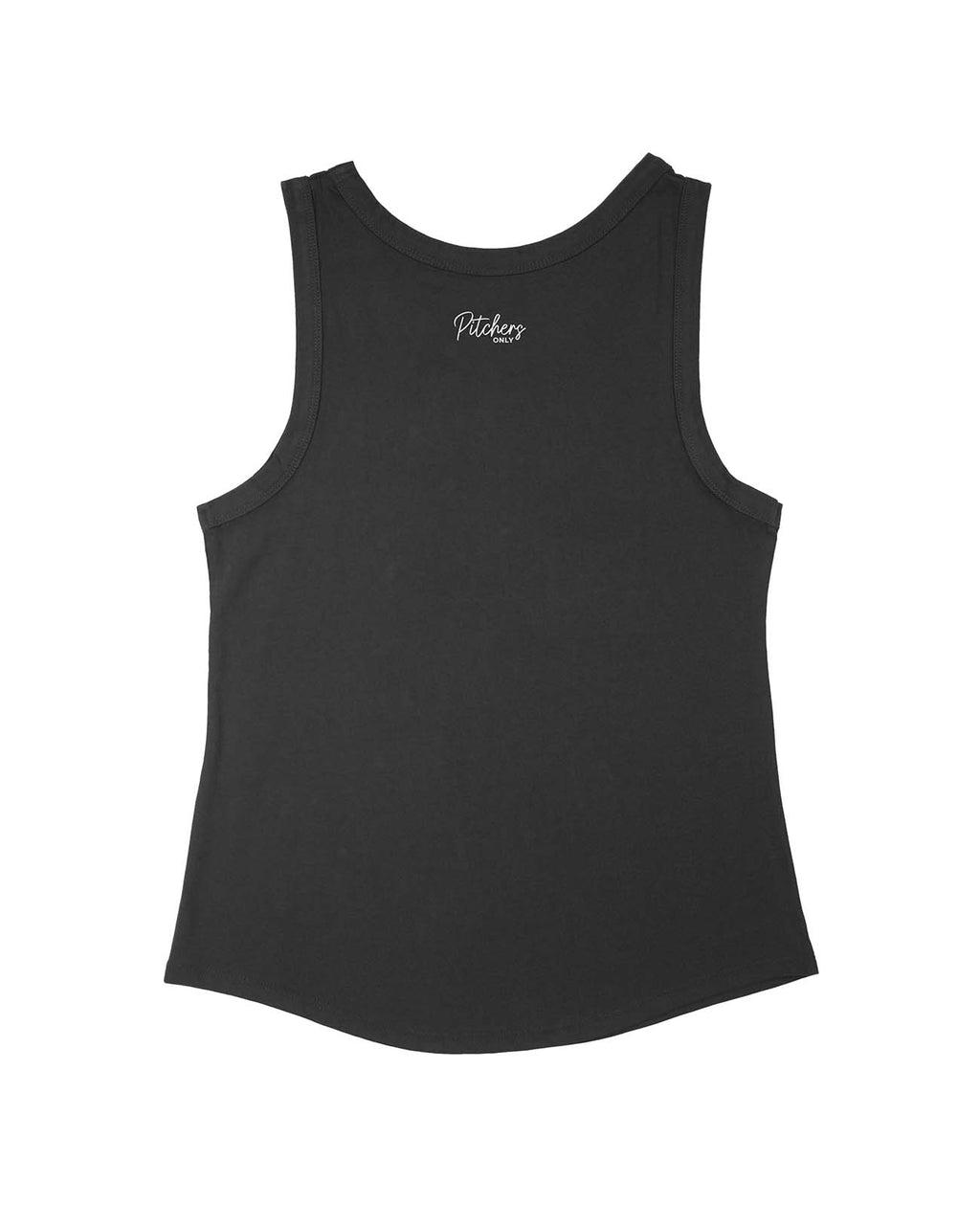 Women's Softball Black Tank Top